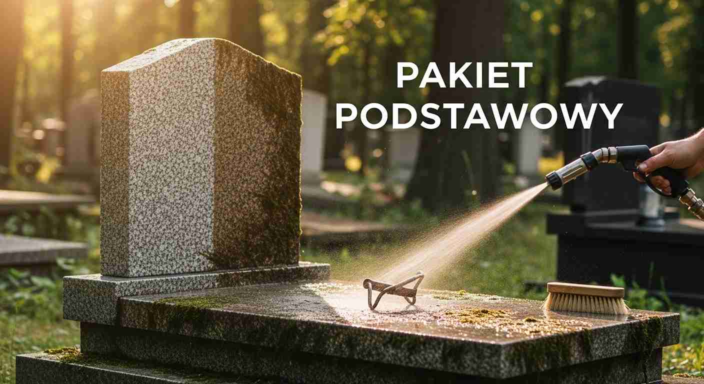 Podstawowe sprzątanie pomnika
