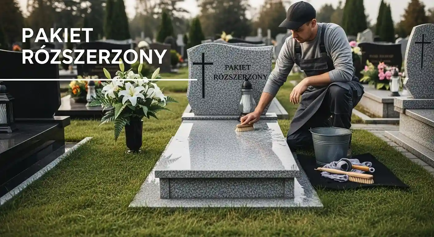 Rozszerzone sprzątanie pomnika